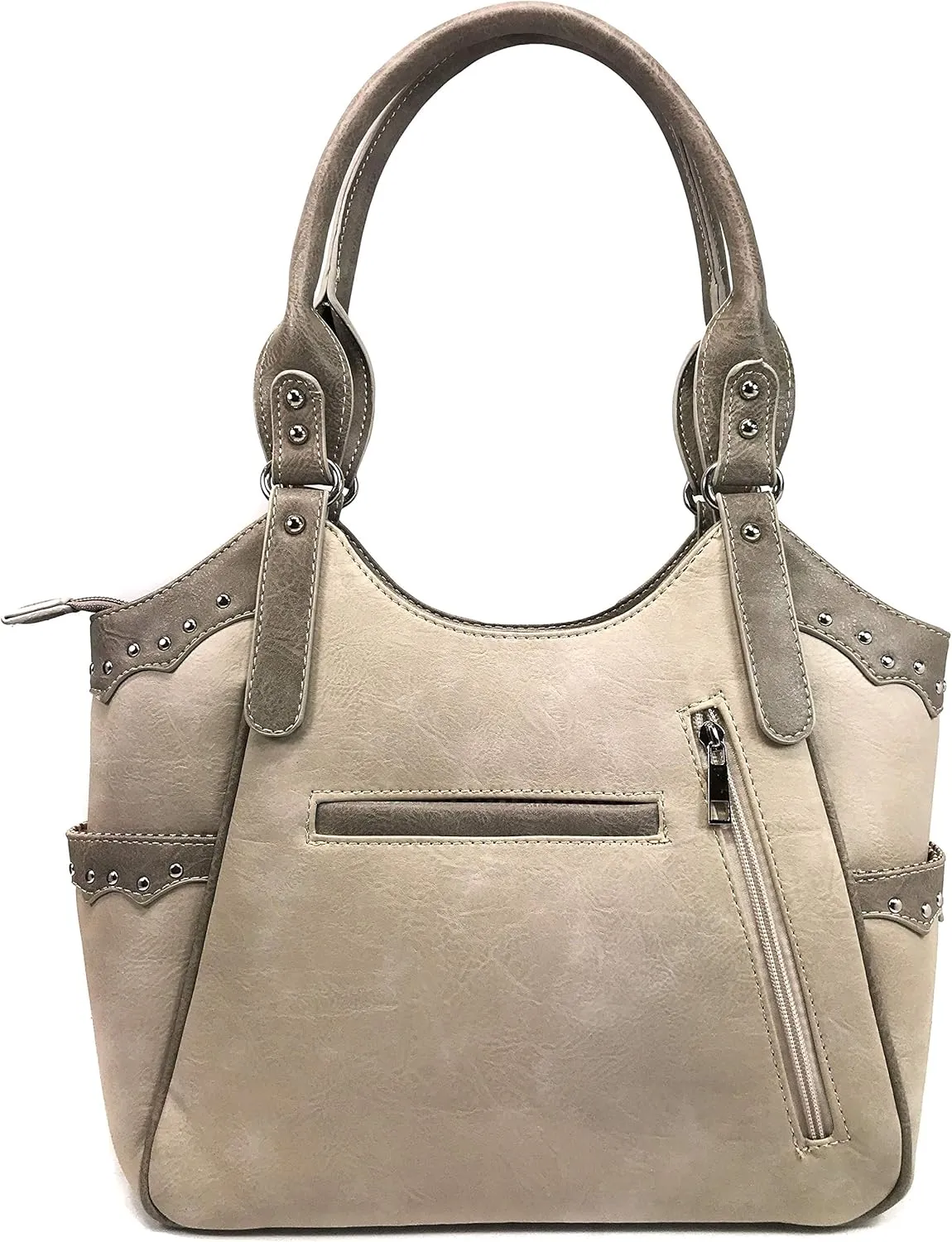 Zelris Western Mustang Horse Turquoise Conceal Carry Women Tote Purse Wallet Set