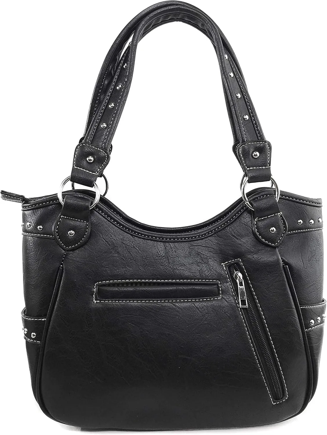 Zelris Western Mustang Horse Turquoise Conceal Carry Women Tote Purse Wallet Set