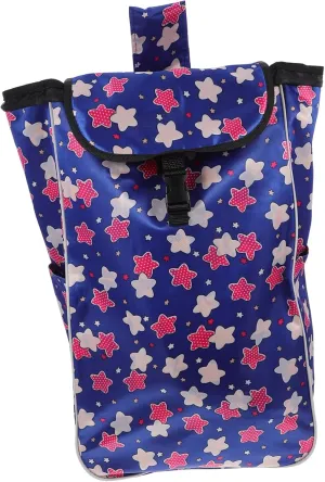 Zerodeko Large Grocery Kitchen Utility Cart Reusable Trolley Bag Shopping Tote for Market
