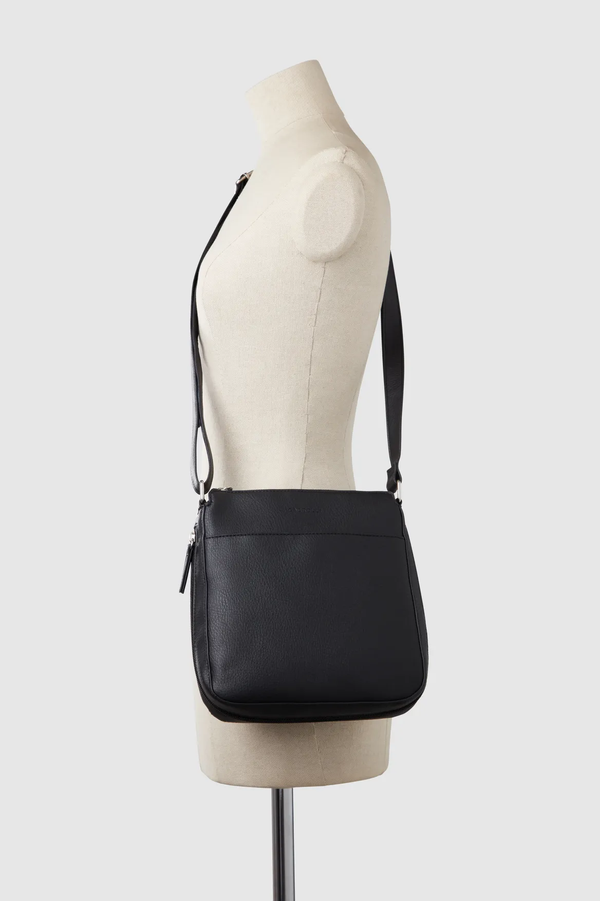 Zip Expandable Crossbody Bag