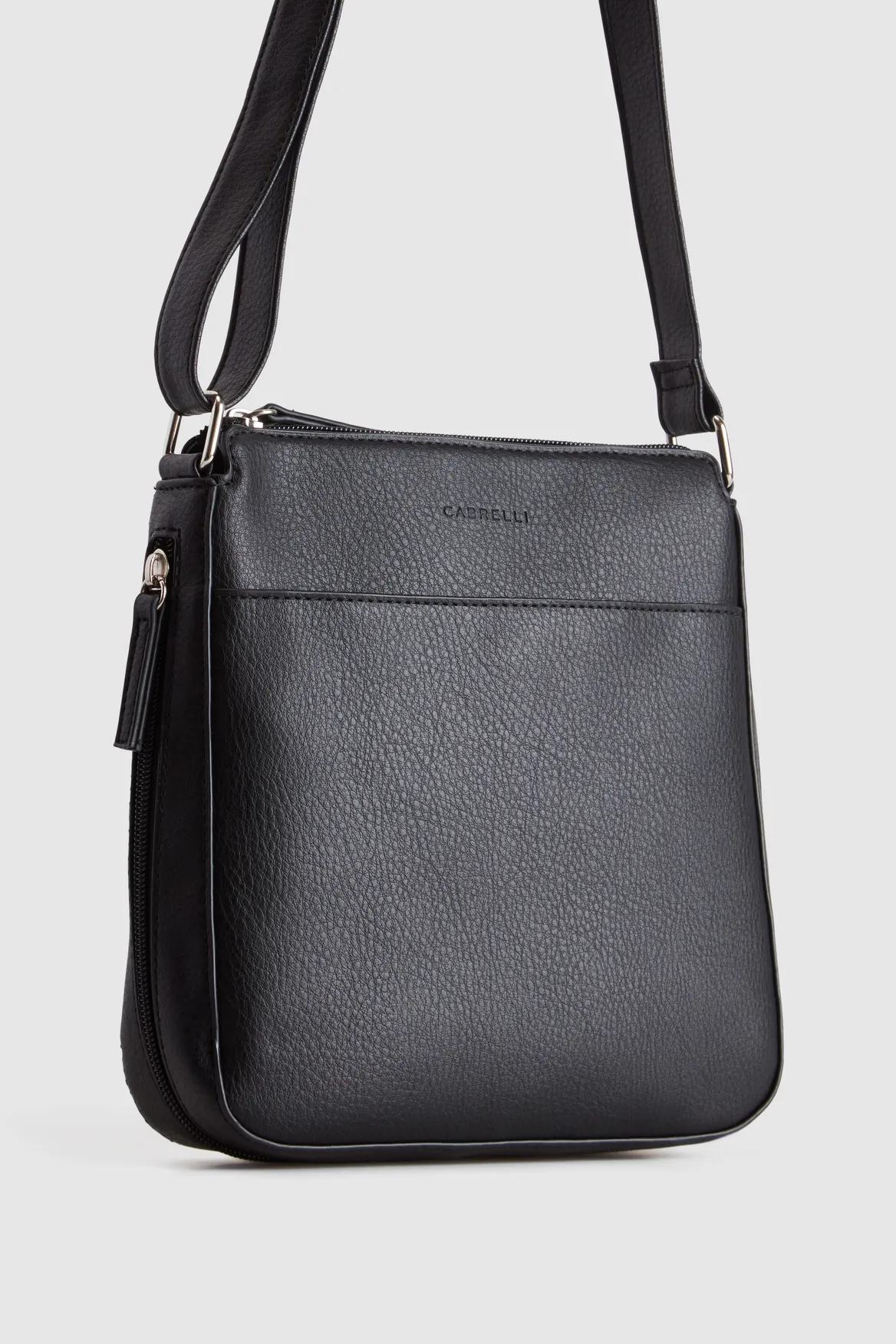 Zip Expandable Crossbody Bag