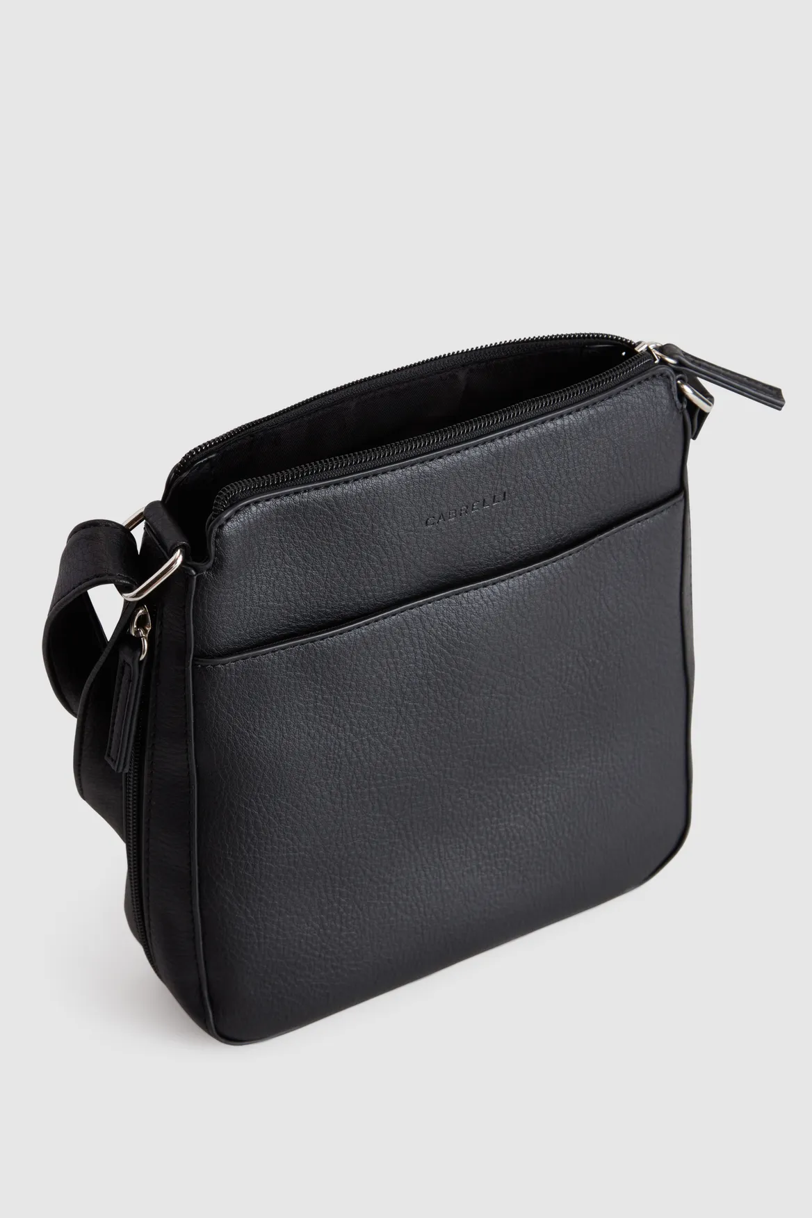 Zip Expandable Crossbody Bag