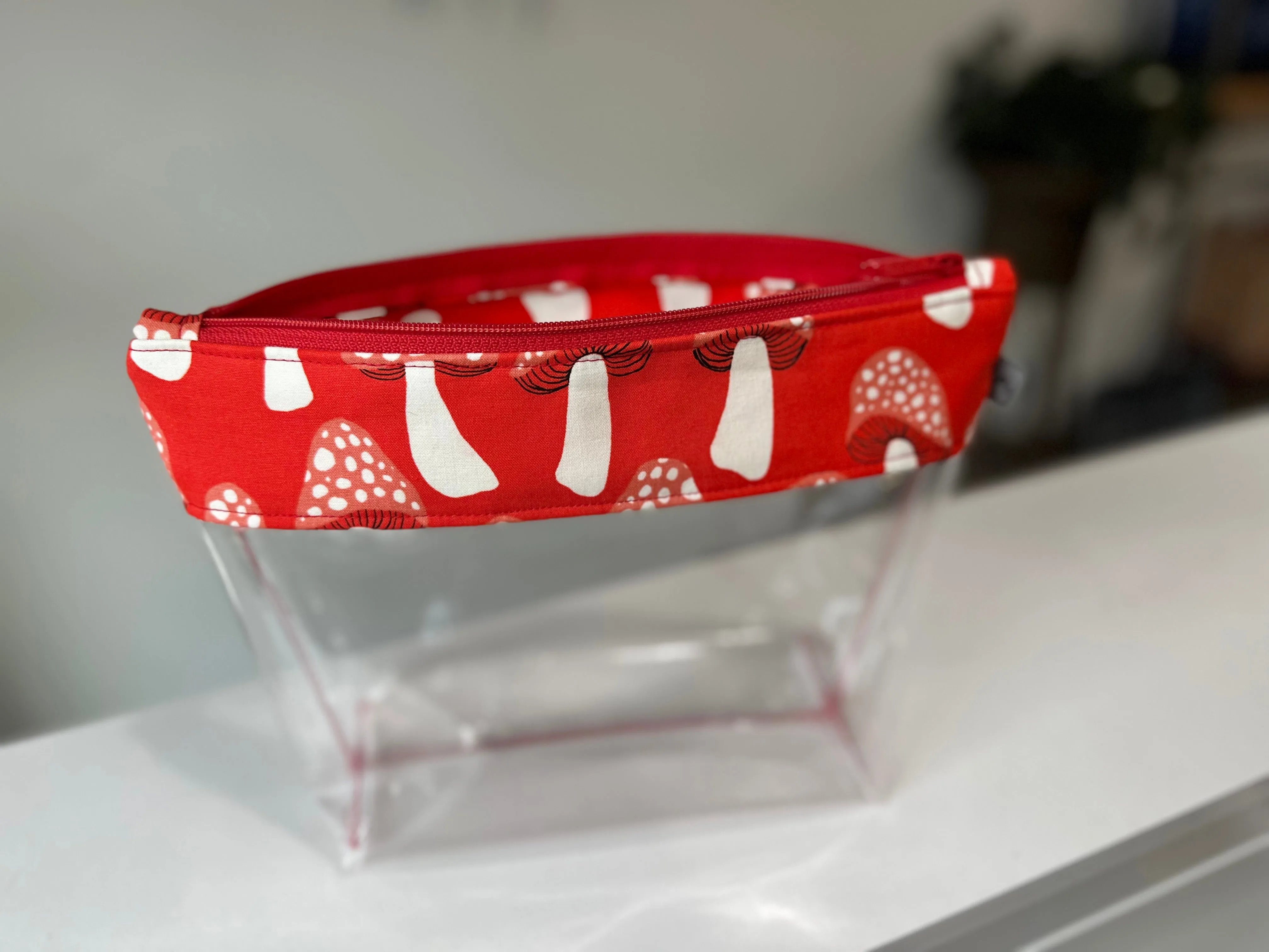 Zip Pouch (See Thru Vinyl)