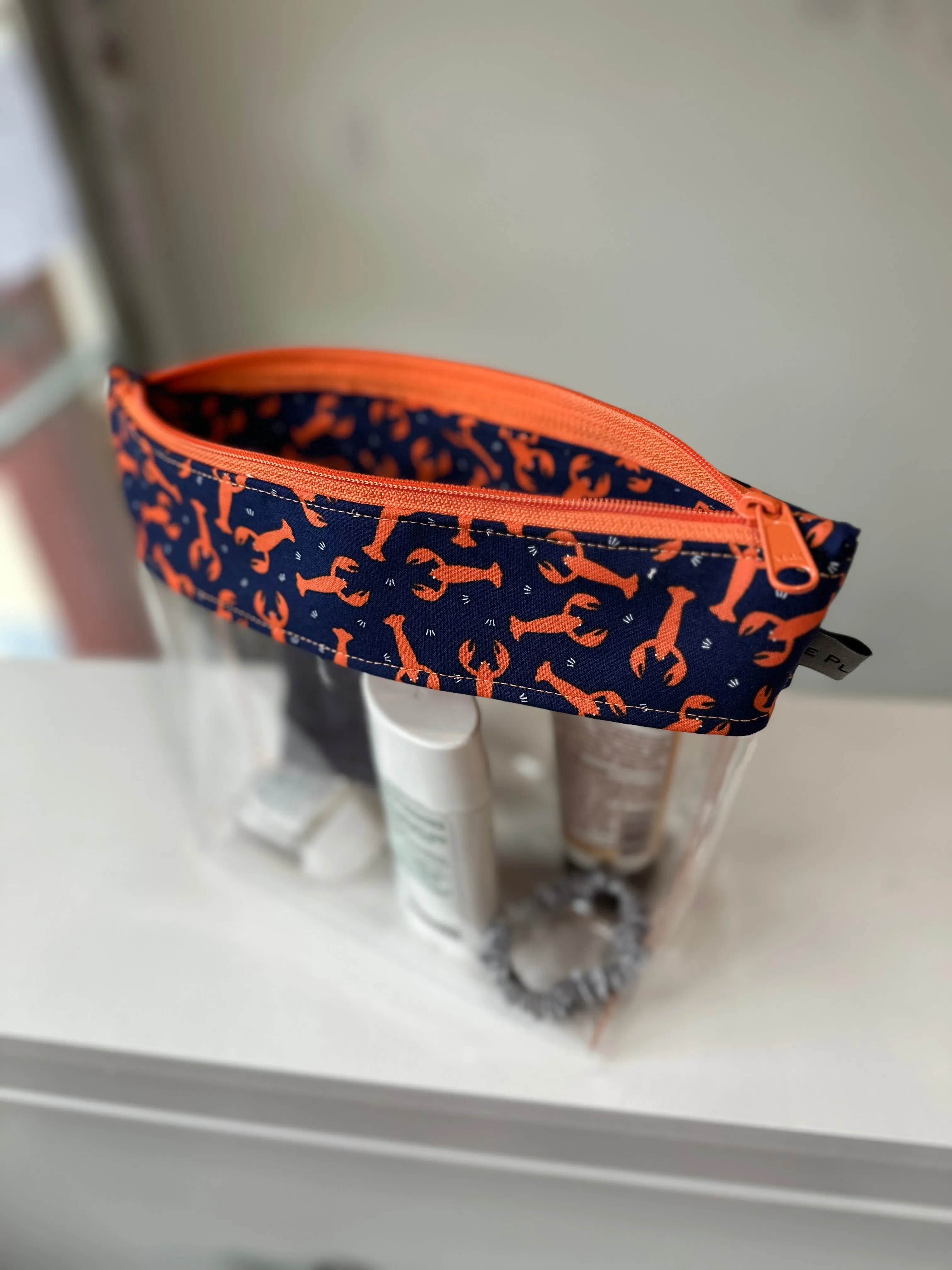 Zip Pouch (See Thru Vinyl)