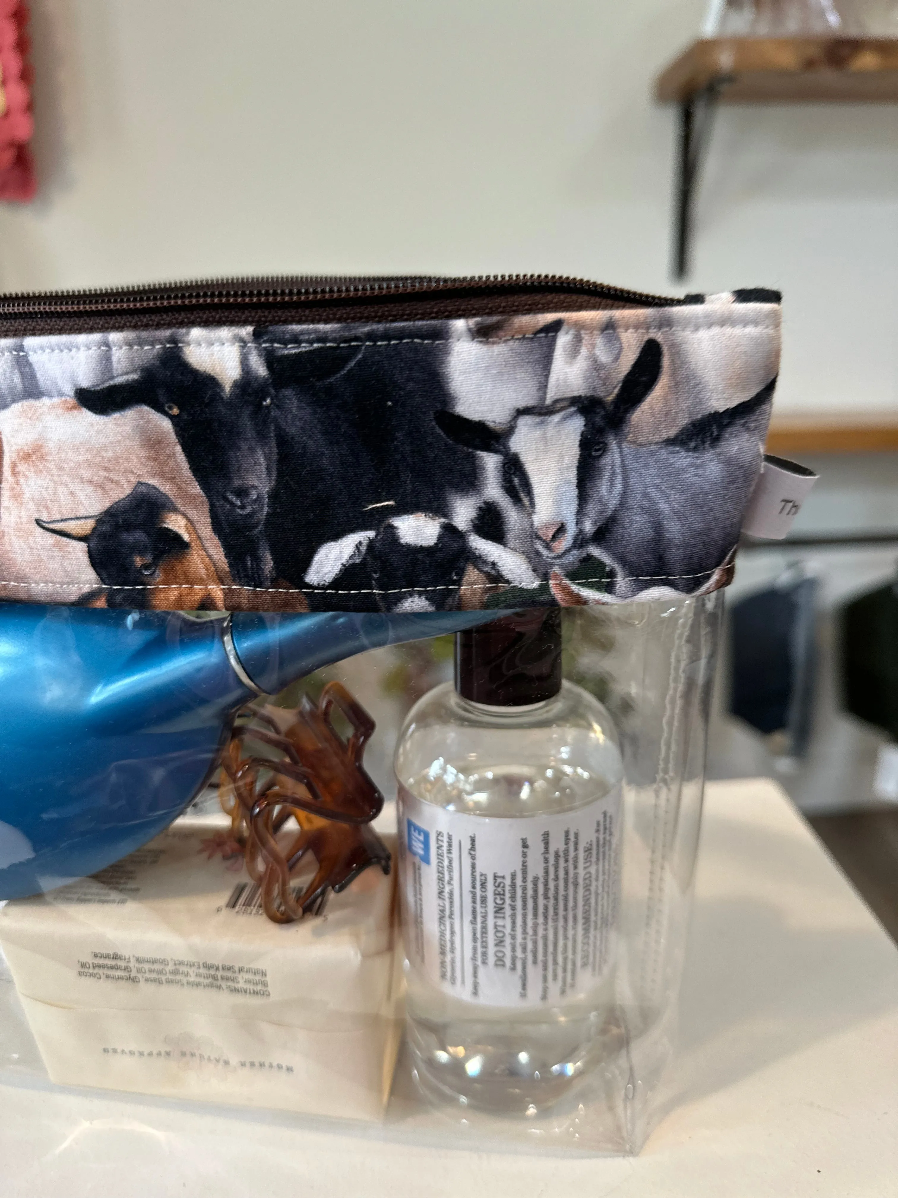 Zip Pouch (See Thru Vinyl)