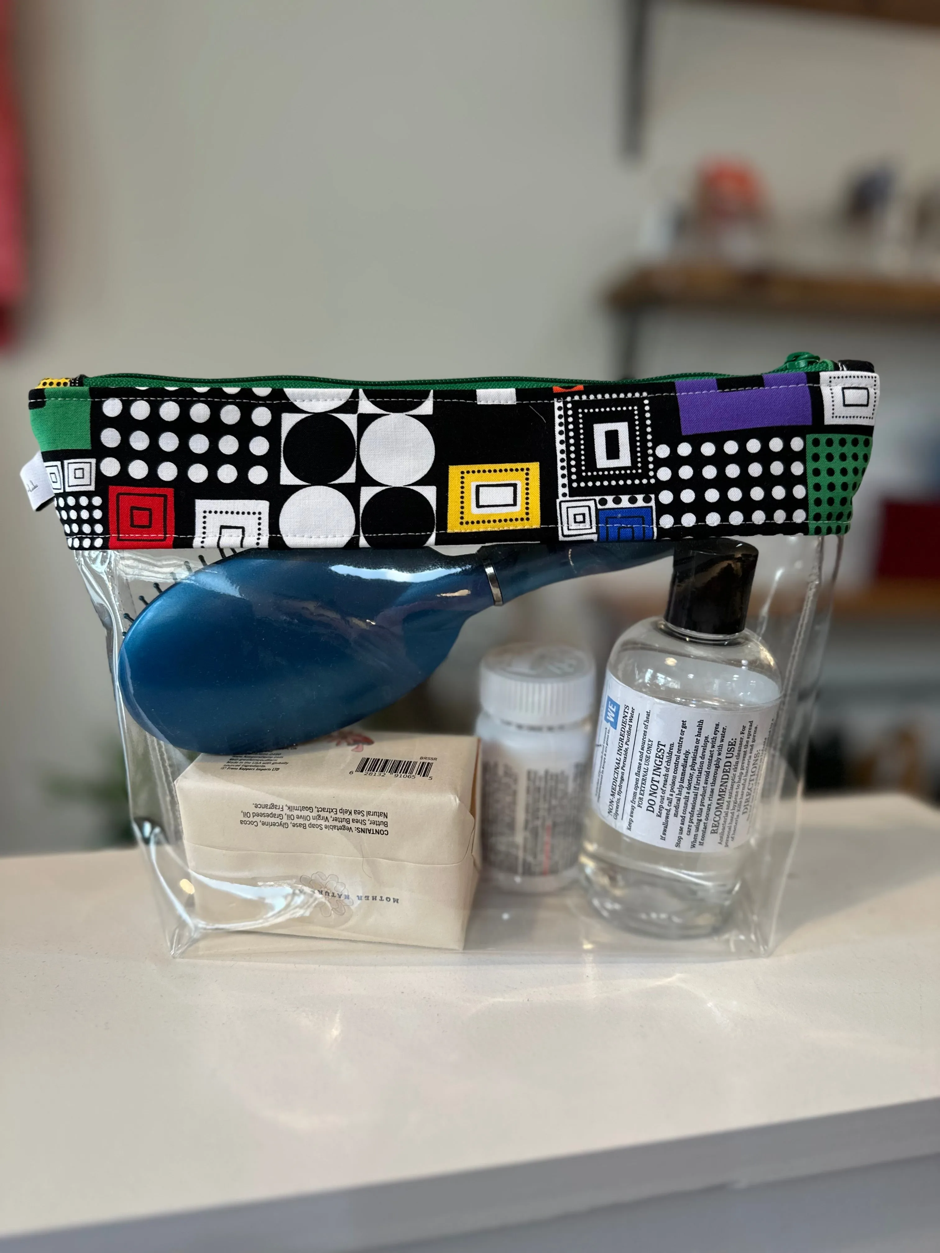 Zip Pouch (See Thru Vinyl)