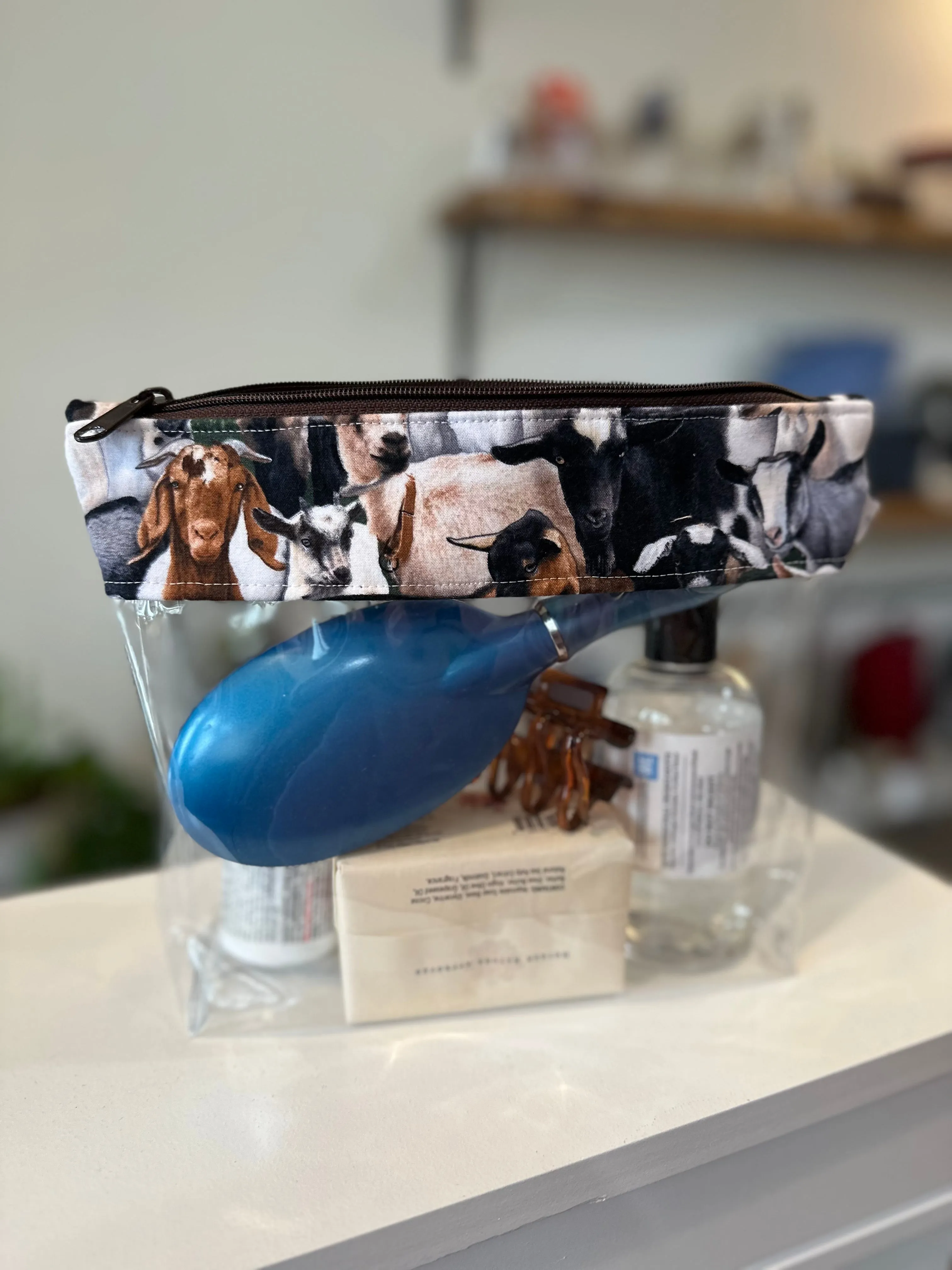 Zip Pouch (See Thru Vinyl)