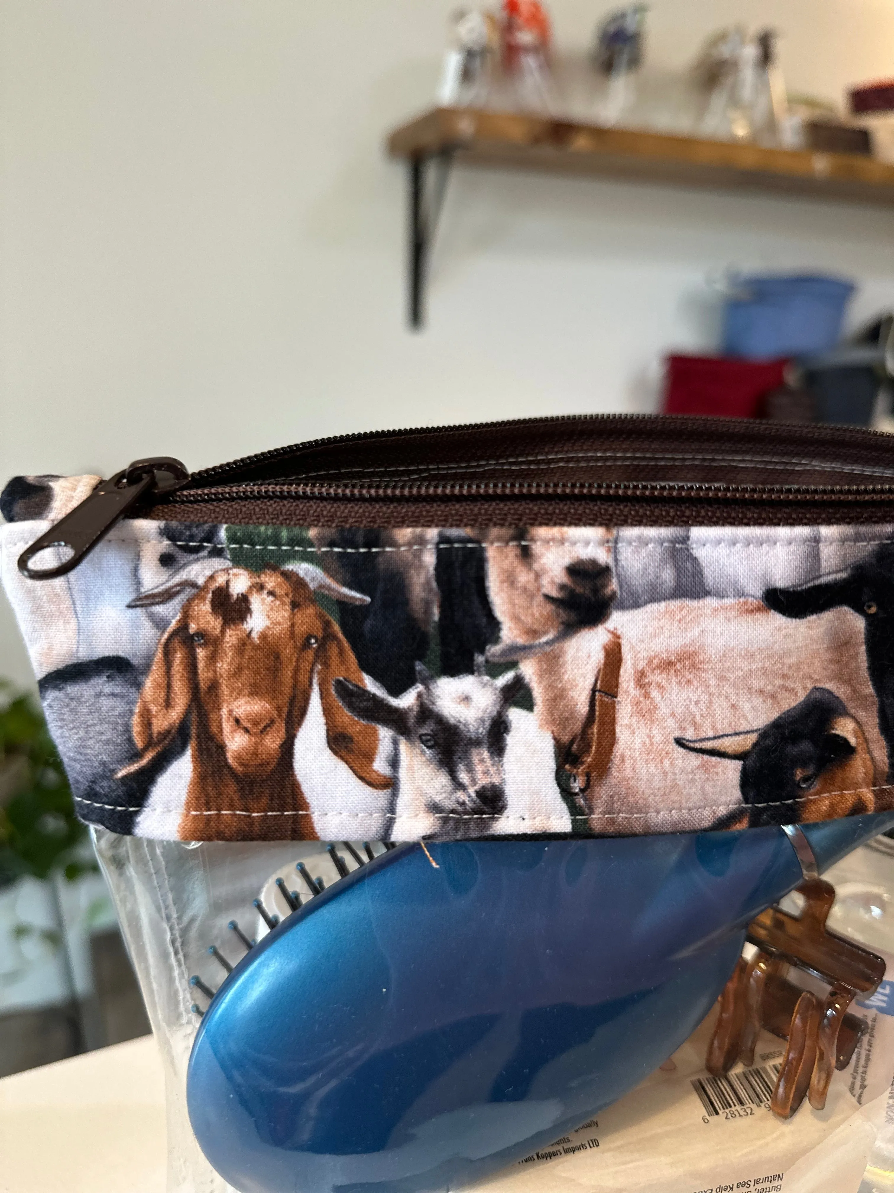 Zip Pouch (See Thru Vinyl)